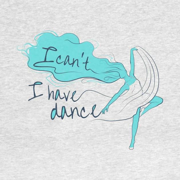 I can't I have dance Blue on Blue by ArtingBadass